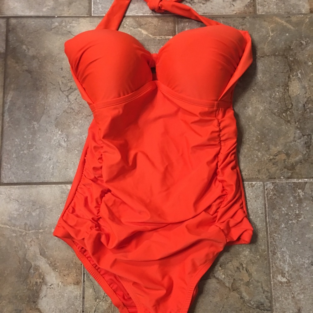 1X Plus One Piece Swimsuit